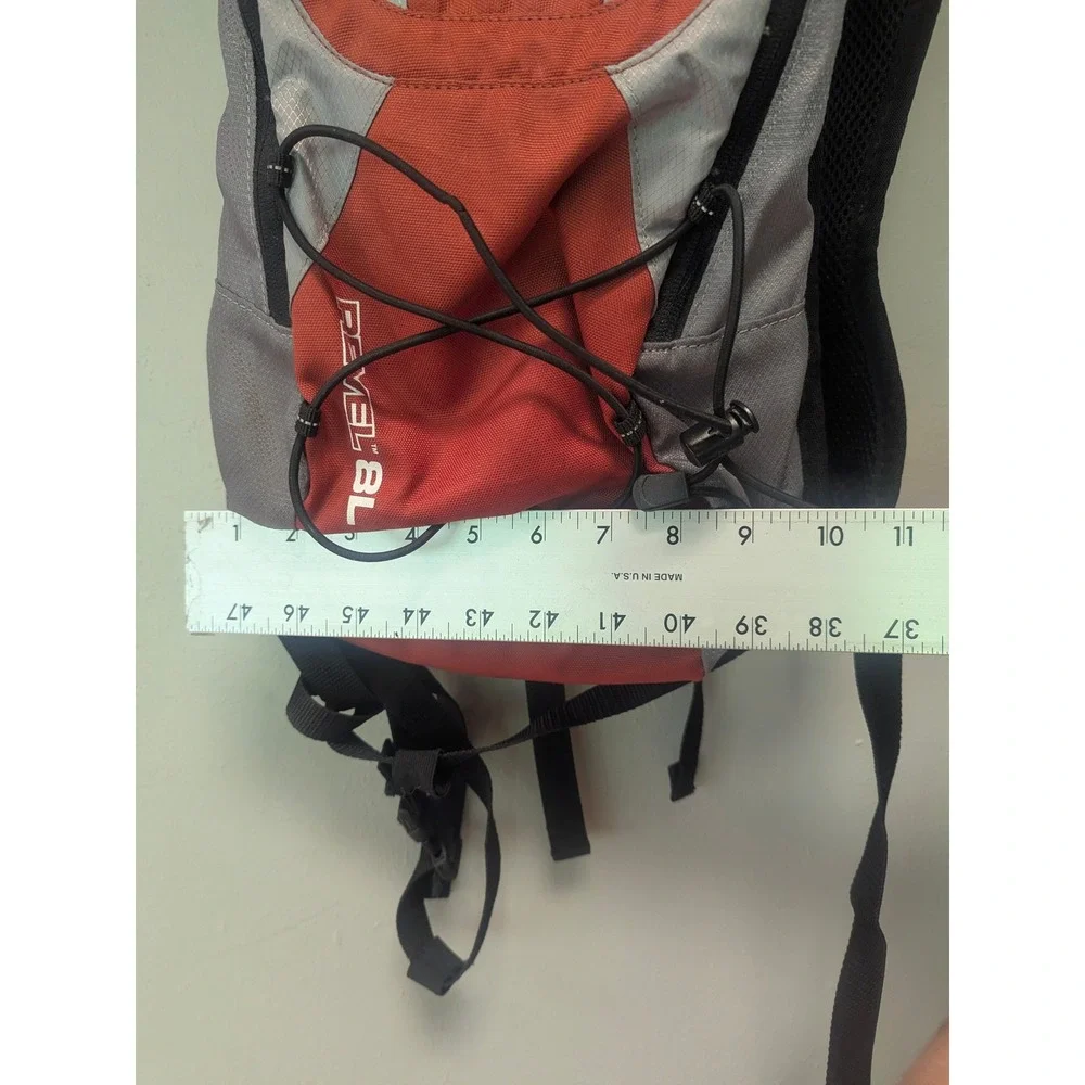 Coleman Revel 8L Hydration Backpack 2L Red Black Hiking Outdoors Pack no bladder